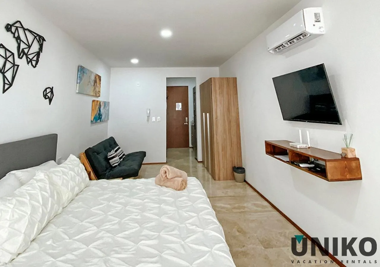 Peaceful New Studio In Midtown Menesses Apartment Playa del Carmen
