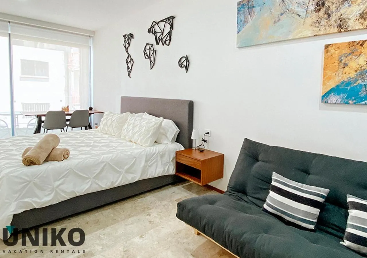 Peaceful New Studio In Midtown Menesses Apartment Playa del Carmen