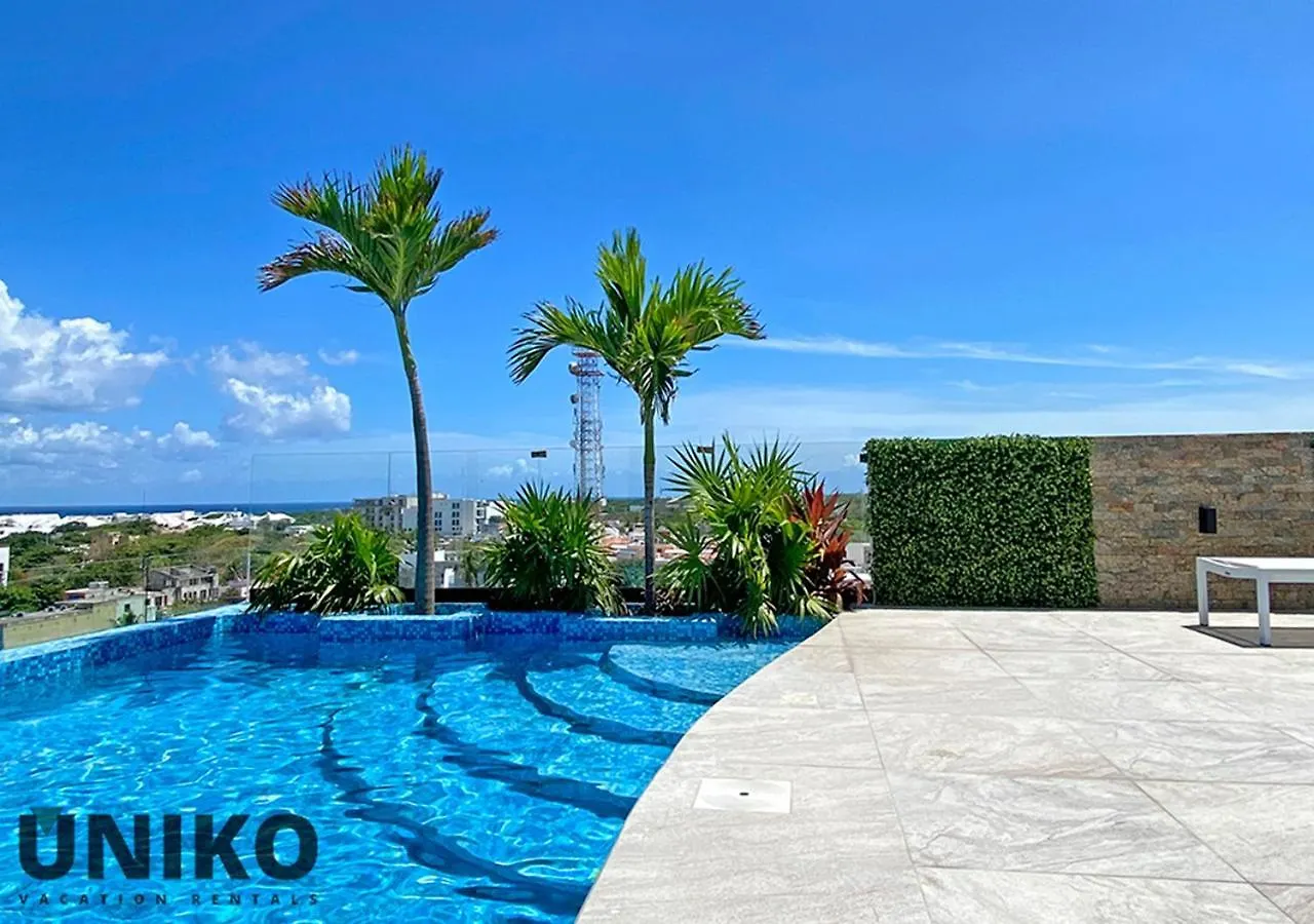 Peaceful New Studio In Midtown Menesses Apartment Playa del Carmen